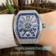 Copy Franck Muller Vanguard Classic Blue & Silver Diamond Watch (6)_th.jpg